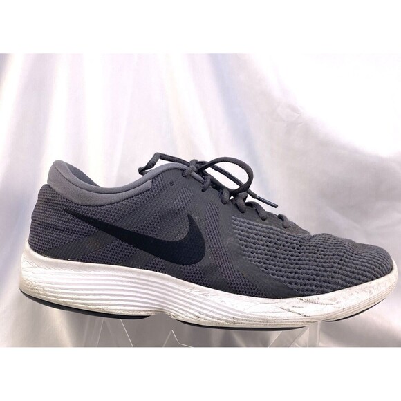 Nike Mens Size 14 W Shoes Revolution 4 AA7402-010 Gray Running Sneakers - Picture 5 of 10